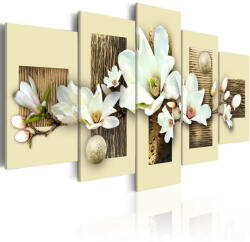 Artgeist Kép - Texture and magnolia 100x50