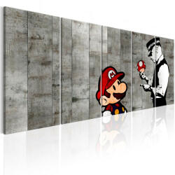 Artgeist Kép - Graffiti on Concrete 200x80
