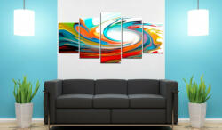 Artgeist Kép - Colorful swirl 200x100