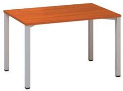 Alfa Office Alfa 200 irodai asztal, 120 x 80 x 74, 2 cm, egyenes kivitel, cseresznye mintázat, RAL9022