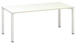 Alfa Office Alfa 200 irodai asztal, 180 x 80 x 74, 2 cm, egyenes kivitel, fehér mintázat, RAL9010