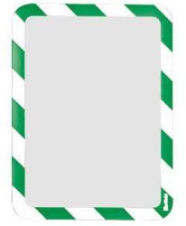 Tarifold Figyelmeztető információs zseb Shanghai A4, öntapadó, fehér/zöld