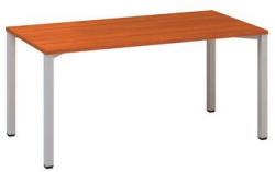 Alfa Office Alfa 200 irodai asztal, 160 x 80 x 74, 2 cm, egyenes kivitel, cseresznye mintázat, RAL9022