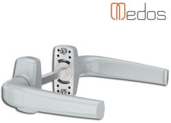 Medos Merkury alu ajtókilincs kilincs-kilincses garnitúra Silver (119SILV0000)