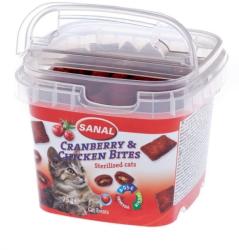 Sanal Sanal Cat Cranberry & Chicken Bites Cup, 75 g