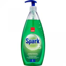 Sano Detergent pentru vase, 1 L, Spark Castravete