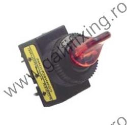 Világító kapcsoló 12 V/20 A, 12 mm, 2 db/csomag