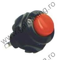 Nyomógomb-zár 250 V/1, 5 A, 21 mm, 2 db/csomag