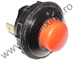 Nyomógomb-zár 250 V/20 A, 12 mm, 2 db/csomag