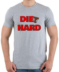 printfashion DIET HARD - Férfi póló - Sport szürke (1050619)