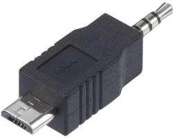 Apple iPod Shuffle töltő és adatcsatlakozó átalakító, mikro USB - 2, 5mm-es jack audio adapter Conrad 1152753