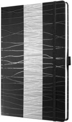 Sigel Caiet lux cu elastic, coperti rigide, A4(177 x 260mm), 97 file, Conceptum - purist waves - dictando Dictando A4 Caiet cu elastic 100 file (SI-CO519)