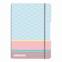 Herlitz CAIET MY. BOOK FLEX A5 40F PATRATELE COPERTA PP GRAPHIC PASTELS BLUE Matematica A5 Caiet cu elastic 40 file (50009855)