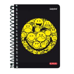 Herlitz CAIET CU SPIRALA 10X14CM, 200 FILE, SMILEYWORLD NEGRU Matematica negru A6 Caiet cu spira 200 file (50002795)