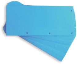 Elba Separatoare carton pentru biblioraft, 190g/mp, 105 x 240 mm, 60/set, ELBA Duo - albastru albastru Separatoare carton 105x240 mm (E-400013889)