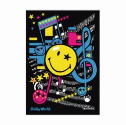 Herlitz CAIET A5 96F PATRATELE COPERTA TARE SMILEY WORLD POP Matematica A5 Caiet cu capsa 100 file (11366069)