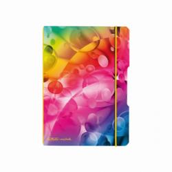 Herlitz Caiet My. Book Flex A5 40f 70gr Patratele Bubbles Cu Elastic Galben (11415320)