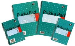 Pukka Pad Caiet cu spirala dubla A5, 60 file 80g/mp, coperti carton, PUKKA Metallic Vellum - dictando - hartie Dictando A5 Caiet cu spira 60 file (PK-VJM/2)