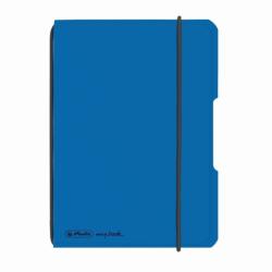 Herlitz Caiet My. Book Flex A6 40f 70gr Dictando Albastru Deschis Transparent Cu Logo Negru (9469390) - viamond