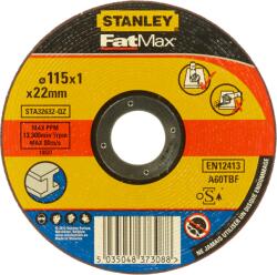 STANLEY Vágótárcsa Fémhez, 115x1.0 Stanley