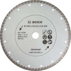 Bosch Vágótárcsa Gyémánt 230 Mm Turbo (2607019483)