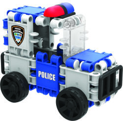 Clics Toys Set 8in1 Clics - Echipa de salvare - Politie (HOE03301)