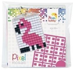 Pixelhobby Pixel Mosaic kulcstartókészítő szett - Flamingó (23021)