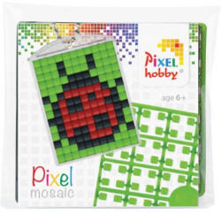 Pixelhobby Pixel Mosaic kulcstartókészítő szett - Katica (23015)