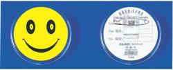 Kejea Ecuson plastic KEJEA - Smile, forma rotunda , cu ac si clips, D55mm (KJ-T-058) - viamond