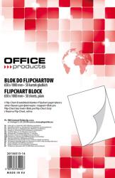 Office Products Rezerva hartie pentru flipchart, 70g/mp, 65x100cm, 50coli/top, Office products - velina (OF-20136513-14)