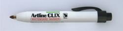 Artline Marker pentru tabla de scris ARTLINE Clix 573, mecanism retractabil, varf rotund 2.0mm - negru (EK-573A-BK)