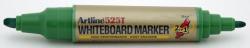 Artline Marker pentru tabla de scris ARTLINE 525T, doua capete - varf rotund 2.0mm/tesit 5.0mm - verde (EK-525T-GR)