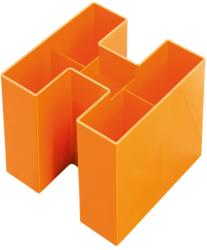 Han Suport pentru instrumente de scris, HAN Bravo Trend-Colours - orange orange 5 compartimente Plastic Suport agrafe (HA-17455-51)