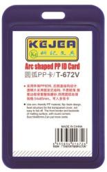 Kejea Suport PP tip arc, pentru carduri, 55 x 85mm, vertical, 5 buc/set, KEJEA - bleumarin (KJ-T-672V) - viamond