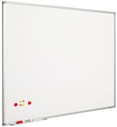 Smit Visual Supplies Tabla alba magnetica 100 x 200 cm, profil aluminiu SL, SMIT Tabla magnetica (Whiteboard) Aluminiu 100x200 cm (11103260)