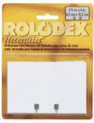 Rolodex Rezerve Pentru Fisiere Rotative Carti De Vizita, Rolodex (67691) - viamond
