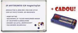 Magnetoplan TABLA MAGNETICA MAGNETOPLAN 150x100 cm + CADOU! ! ! (Burete magnetic + 2 markere) Tabla magnetica (Whiteboard) Aluminiu 100x150 cm (520004/2)