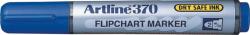 Artline Flipchart marker ARTLINE 370 - Dry safe ink, corp plastic, varf rotund 2.0mm - albastru (EK-370-BL) - viamond
