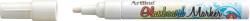 Artline Marker pentru tabla de sticla ARTLINE Glassboard, varf rotund 2.0mm - alb (EPG-4-WH)