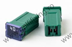 Mini főbiztosíték műanyag házban, 40 A, 2 db/csomag