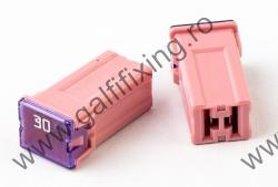 Mini főbiztosíték műanyag házban, 30 A, 2 db/csomag
