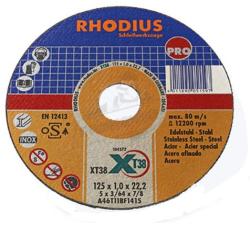 Rhodius Диск за рязане на неръждаема стомана XT70 ALPHA (125x1.0x22мм) (125x1)