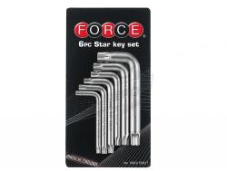FORCE Шестограми Г-образни torx (Т40-Т60) комплект 6 бр. jn66065 force (jn66065)