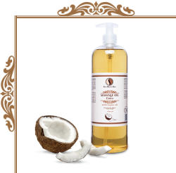 Sara Beauty Spa természetes növényi masszázs olaj - Kókusz Kiszerelés: 1000 ml