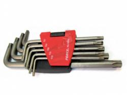FORCE Шестограми Г-образни torx удължени (Т6-Т60) комплект 15 бр. jn67821 force (jn67821)
