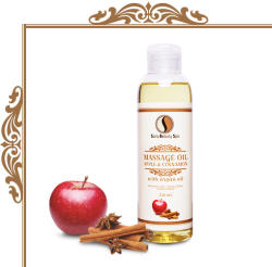 Sara Beauty Spa természetes növényi masszázs olaj - Alma-Fahéj Kiszerelés: 250 ml