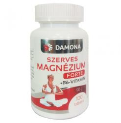 Damona Szerves Magnézium Forte+B6-vitamin tabletta 100 db