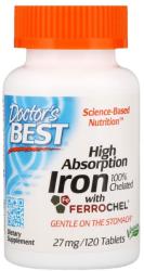 Doctor's Best High Absorption Iron 27 mg tabletta 120 db