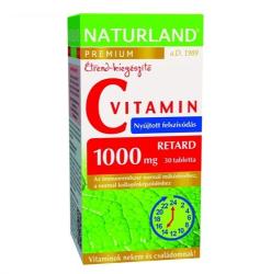 Naturland C-vitamin 1000 mg Retard tabletta 30 db