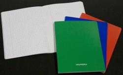 Aurora Caiet A5, 36 file - 80g/mp, liniat stanga, coperta carton laminat, AURORA - matematica Matematica A5 Caiet cu capsa Liceu 36 file (136SEQ5)